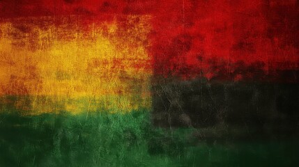 Grunge texture background for Black History Month, ideal for cultural themes, celebrations, and artistic visuals.