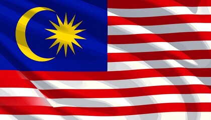 flag of malaysia