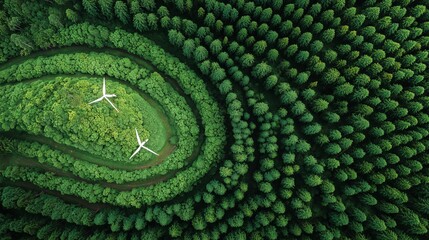 A master plan for corporate environmental responsibility focusing on circularity and emission control.