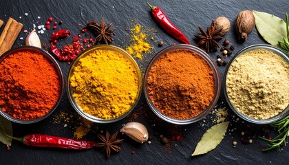 spices on the table