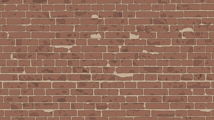 Textured Red Brick Wall A Classic and Weathered Building Material for Backgrounds and Design