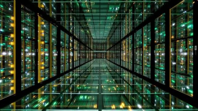 Futuristic ISP or data center Digital Infrastructure