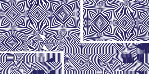 modern blue template abstract geometric background for cover. eps10