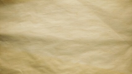 Fototapeta premium Vintage crumpled paper texture background. Old weathered paper ideal for text, posters, and layouts.