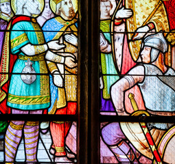 Saint Pierre church, Plouneour-trez, finistere, france