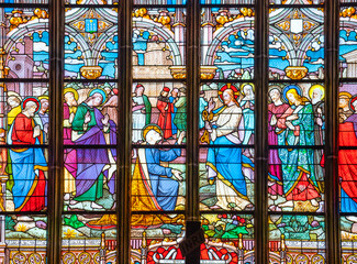 Saint Pierre church, Plouneour-trez, finistere, france