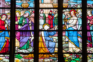 Saint Pierre church, Plouneour-trez, finistere, france