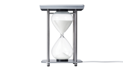 hourglass isolated on transparent background