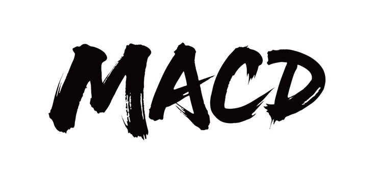 MACD矢量书法手写毛笔字
