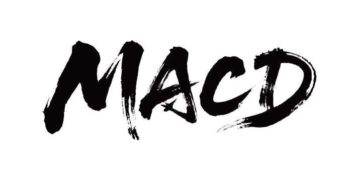 MACD矢量书法手写毛笔字
