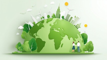 The synergy between industry and ecology in a unified circular business vision.