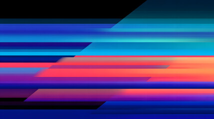 Dynamic abstract colorful lines digital art modern design vibrant environment artistic viewpoint