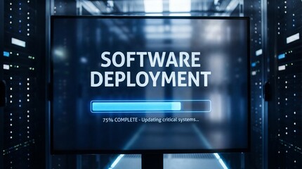 Enterprise software deployment and system update management for critical infrastructure modernization through automated installation processes in information technology operations