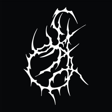 Edgy underground aesthetic sigil for tattoo inspiration.