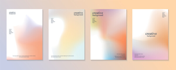 Soft Gradient Abstract Backgrounds Collection for Creative Projects