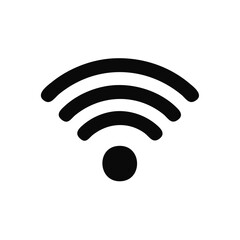 Wireless Internet Connection Signal Waves Network Hotspot Communication