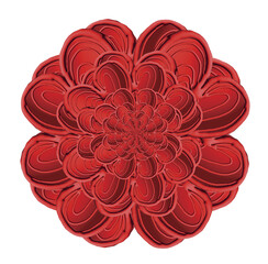  Fiore tridimensionale 