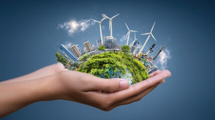 The global impact of local business decisions, shown in a worldwide carbon reduction strategy.