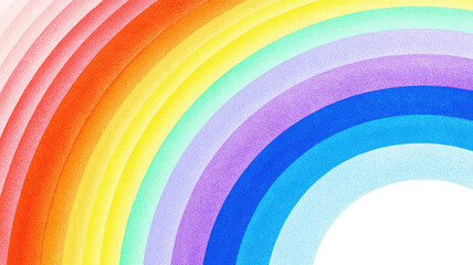 Abstract colorful rainbow background featuring a vibrant vector design with bright swirls, spectrum waves, and circular shapes for an artistic wallpaper illustration