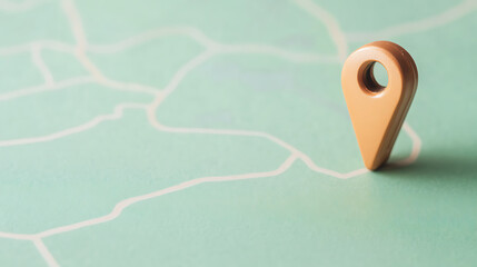 Navigating the world, one pinpoint at a time. Journey into new horizons with a simple marker. A symbol of exploration. Discover adventure, find location. #Wanderlust #Map