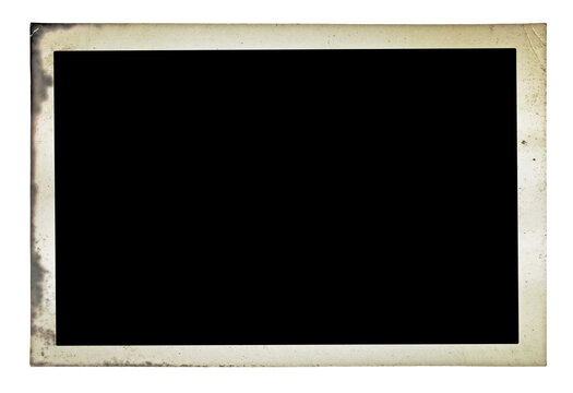 Vintage Photo Frame with Empty Space