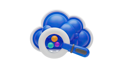 Cloud Search Icon