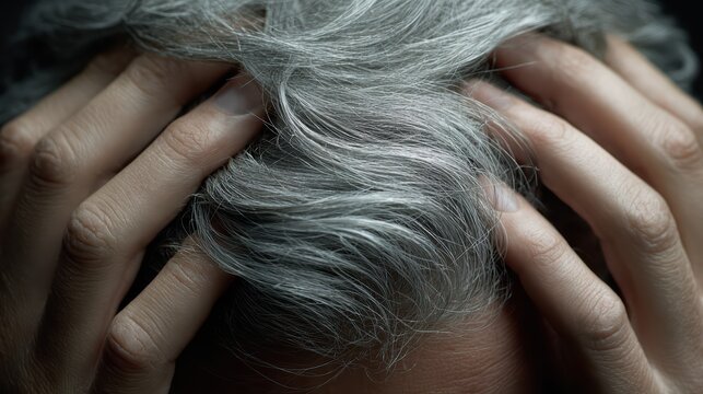 Aging femininity concept emphasizing identity and self perception.
