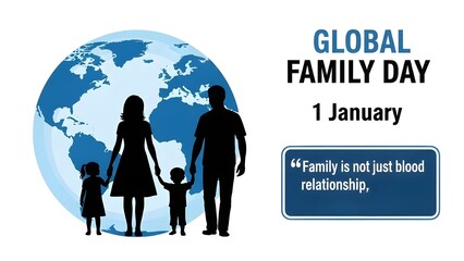 Celebrating global family day on january 1