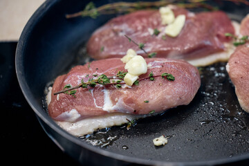 beef steak with vegetables