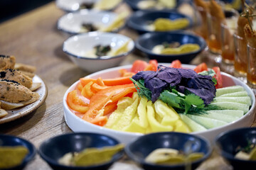 thai noodle soup with shrimp
