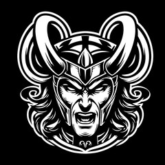 Obraz premium knight with sword