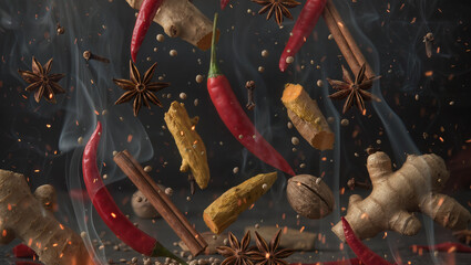 Flying Hot Spices  Smoke.