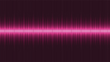 Abstract sound wave in purple tones