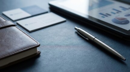 Strategic planning session office space digital content modern environment overhead view business analysis and collaboration