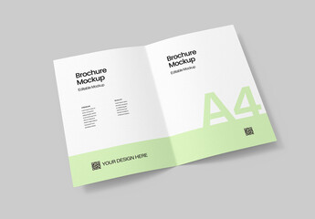 A4 Brochure Mockup