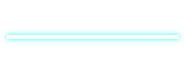 Obraz premium Glowing light line in blue color isolated on white. Futuristic neon line sign.