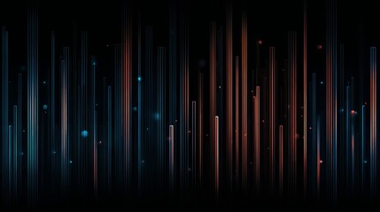 Futuristic gradient pattern with vertical glowing lines blending smooth radiant colors, abstract technology background showing digital flow, innovation and modern design concepts