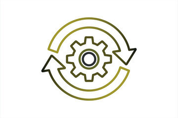 Process Automation Cycle Icon