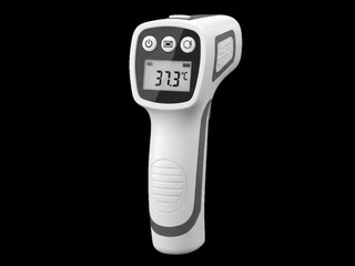 Digital thermometer isolated on transparent background isolated on transparent background