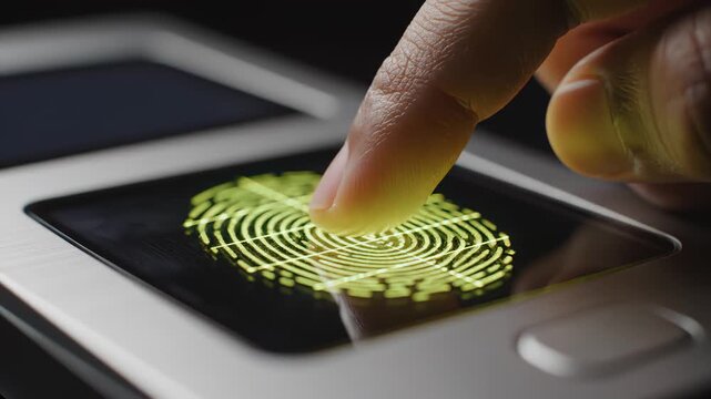 Finger Scanning Biometric Fingerprint Reader for Security Access