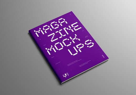Softcover Magazine PSD Mockup