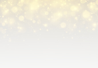 Fototapeta premium Falling starlight dust with glowing sparkle particles and radiant starburst background design.