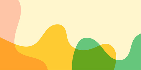 Colorful liquid and fluid background for summer background. wave abstract for banner design.