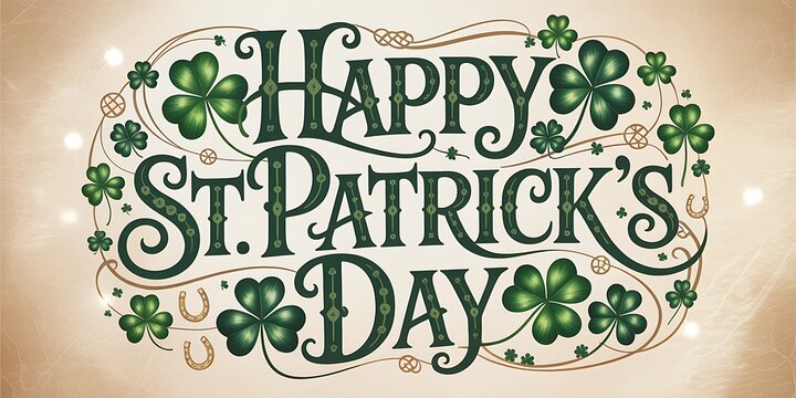 St patrick's day celebration and irish heritage observance - Powered by Adobe