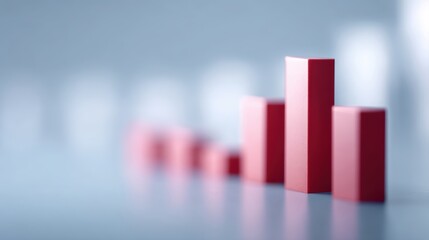 market growth analysis concept with charts and global trends