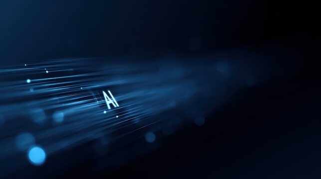 technology AI data analysis tool background with smart assistant - Powered by Adobe