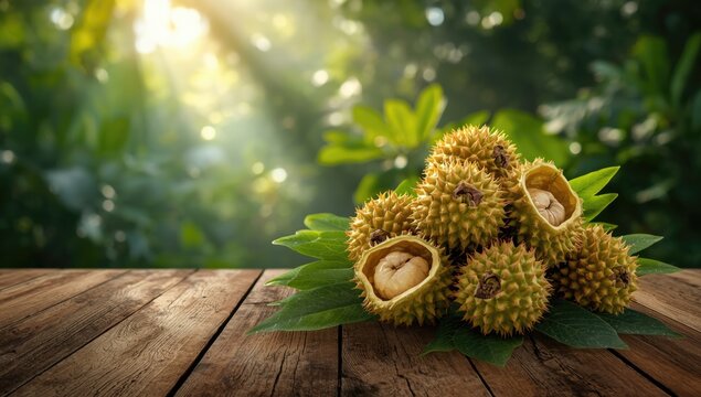 Pulasan, a sweet tropical fruit also called wild rambutan, with visible textured skin and vibrant color