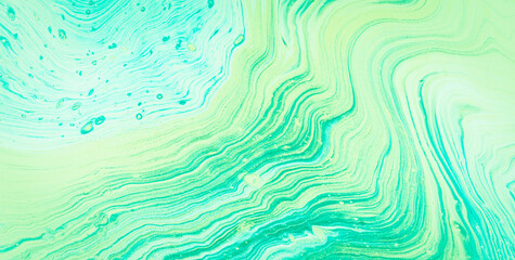 Fototapeta premium Painted Dreamscape Infused with an Array of Colors and Abstract Forms