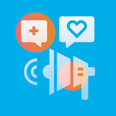 medical information black line icon for digital and print projects.  Minimal clean icons for apps and websites.