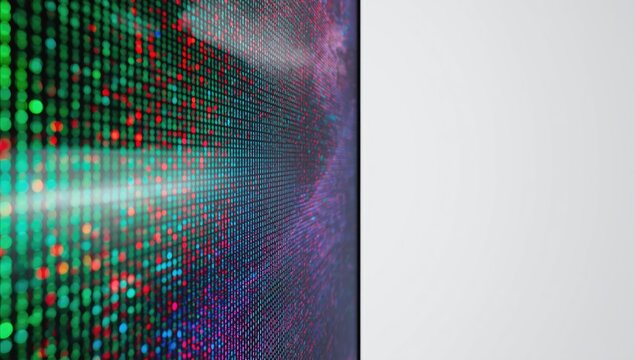 Detailed view of a screen with programming interface used in software engineering - Powered by Adobe